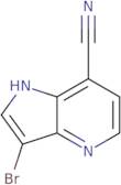 3-Bromo-1H-pyrrolo[3,2-b]pyridine-7-carbonitrile