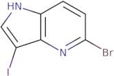 5-Bromo-3-iodo-1H-pyrrolo[3,2-b]pyridine