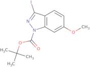 N-Boc-3-iodo-6-methoxy-1H-indazole