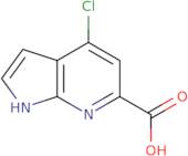 4-chloro-1h-pyrrolo[2,3-b]pyridine-6-carboxylic acid