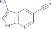 3-Amino-1H-pyrrolo[2,3-b]pyridine-5-carbonitrile