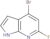 4-Bromo-6-fluoro-1H-pyrrolo[2,3-b]pyridine