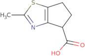 2-Methyl-5,6-dihydro-4H-cyclopenta-[d][1,3]thiazole-4-carboxylic acid