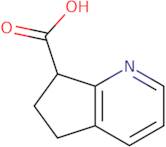 5H,6H,7H-Cyclopenta[b]pyridine-7-carboxylic acid