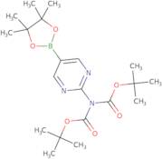 2-(N,N-BisBOC-Amino)pyrimidine-5-boronic acid pinacol ester