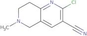 2-Chloro-6-methyl-5,6,7,8-tetrahydro-1,6-naphthyridine-3-carbonitrile