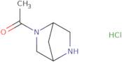 1-[(1S,4S)-2,5-Diazabicyclo[2.2.1]heptan-2-yl]ethan-1-one hydrochloride