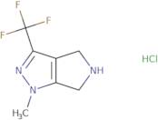 1,4,5,6-Tetrahydro-1-methyl-3-(trifluoromethyl)pyrrolo-[3,4-c]-pyrazole hydrochloride