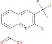 2-Chloro-3-(trifluoromethyl)quinoline-8-carboxylic acid