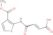 4-{[3-(Methoxycarbonyl)thien-2-yl]amino}-4-oxobut-2-enoic acid