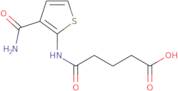 4-[(3-Carbamoylthiophen-2-yl)carbamoyl]butanoic acid