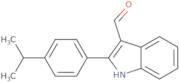 2-(4-Isopropylphenyl)-1H-indole-3-carbaldehyde