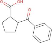 (1R,2S)-2-Benzoylcyclopentane-1-carboxylic acid