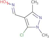 N-[(5-Chloro-1,3-dimethyl-1H-pyrazol-4-yl)methylidene]hydroxylamine