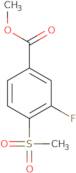 Methyl 3-fluoro-4-(methylsulfonyl)benzoate