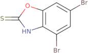 4,6-Dibromobenzooxazole-2-thione