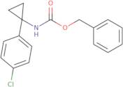 Benzyl 1-(4-chlorophenyl)cyclopropylcarbamate