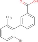 2'-Bromo-6'-methylbiphenyl-3-carboxylic acid