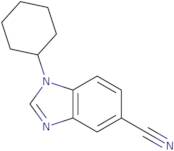 5-Cyano-1-cyclohexylbenzoimidazole