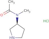 N-methyl-N-[(3S)-pyrrolidin-3-yl]acetamide hydrochloride