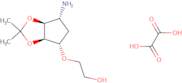 2-(((3aR,4S,6R,6aS)-6-amino-2,2-dimethyltetrahydro-3aH-cyclopenta[d][1,3]dioxol-4-yl)oxy)ethanol o…