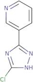 3-(3-Chloro-1H-1,2,4-triazol-5-yl)pyridine