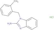 1-[(2-Methylphenyl)methyl]-1H-1,3-benzodiazol-2-amine hydrochloride
