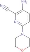 3-Amino-6-morpholin-4-ylpyridine-2-carbonitrile