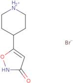 4-(3-Hydroxyisoxazol-5-yl)piperidinium bromide