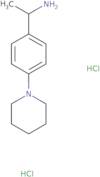 [1-(4-Piperidin-1-ylphenyl)ethyl]amine dihydrochloride