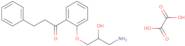 N-Depropyl propafenone-d5 oxalate salt