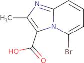 5-Bromo-2-methylimidazo[1,2-a]-pyridine-3-carboxylic acid