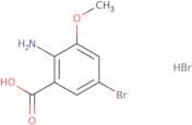 2-Amino-5-Bromo-3-Methoxy-Benzoic Acid Hbr Salt