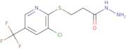 3{[3-Chloro-5-(trifluoromethyl)pyridin-2-yl]thio}propanohydrazide