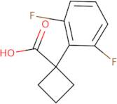 1-(2,6-Difluorophenyl)cyclobutanecarboxylic acid