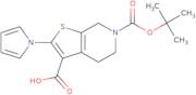 6-(tert-Butoxycarbonyl)-2-(1H-pyrrol-1-yl)-4,5,6,7-tetrahydrothieno[2,3-c]pyridine-3-carboxylic ac…