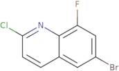 6-bromo-2-chloro-8-fluoroquinoline