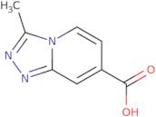 3-Methyl-[1,2,4]triazolo[4,3-a]pyridine-7-carboxylic acid