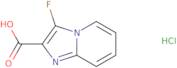 3-Fluoroimidazo[1,2-a]pyridine-2-carboxylic acid hydrochloride