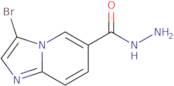 3-Bromoimidazo[1,2-a]pyridine-6-carbohydrazide