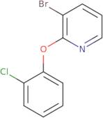 3-Bromo-2-(2-chlorophenoxy)pyridine