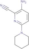 3-Amino-6-piperidin-1-ylpyridine-2-carbonitrile