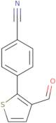 4-(3-Formylthiophen-2-yl)benzonitrile