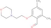 2,4-Dimethyl-6-(2-morpholinoethoxy)benzaldehyde