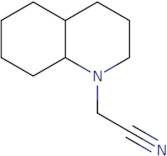 2-(Decahydroquinolin-1-yl)acetonitrile