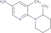 5-Methyl-6-(2-methylpiperidin-1-yl)pyridin-3-amine