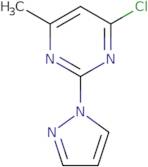 4-Chloro-6-methyl-2-(1H-pyrazol-1-yl)pyrimidine