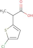 2-(5-Chlorothiophen-2-yl)propanoic acid