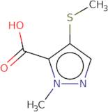 1-Methyl-4-(methylsulfanyl)-1H-pyrazole-5-carboxylic acid