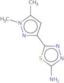 5-(1,5-Dimethyl-1H-pyrazol-3-yl)-1,3,4-thiadiazol-2-amine